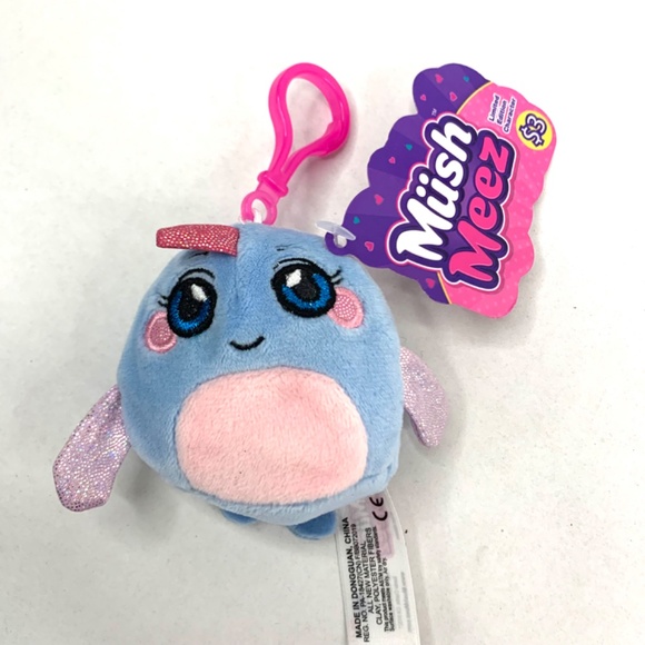 Bundle/Set MUSHMEEZ squeezable Assorted plush clip on toys, stocking stuffers - Picture 5 of 13